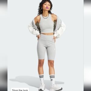 NWOT Ribbed Adidas Bike Shorts